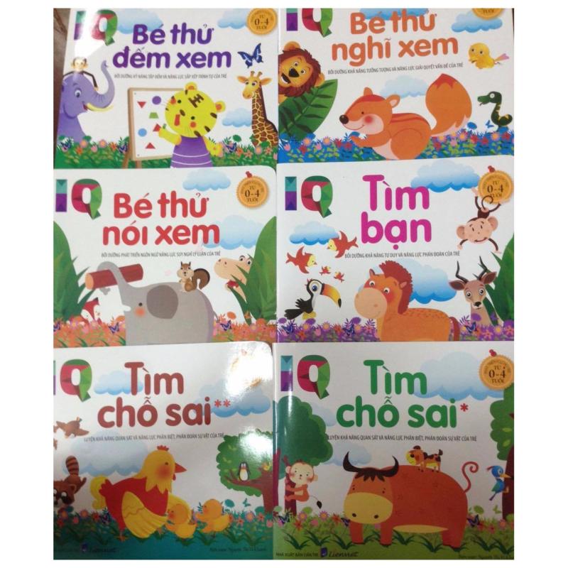 Mua Bộ sách Phát Triển IQ Cho Trẻ Từ 0-4 Tuổi (6 cuốn)