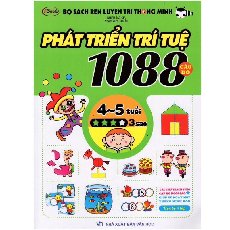 Mua Bộ Sách Rèn Luyện Trí Thông Minh - Phát Triển Trí Tuệ 1088 Câu Đố -
Dành Cho Trẻ Từ 4 Đến 5 Tuổi (Tập 3)