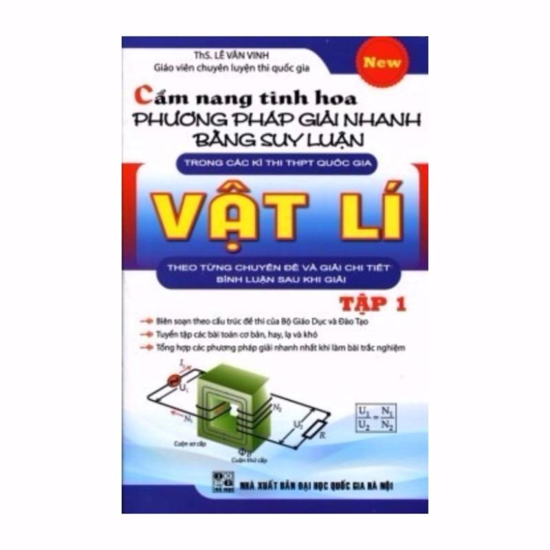 Mua Cẩm Nang Tinh Hoa Phương Pháp Giải Nhanh Bằng Suy Luận Vật Lý T1
