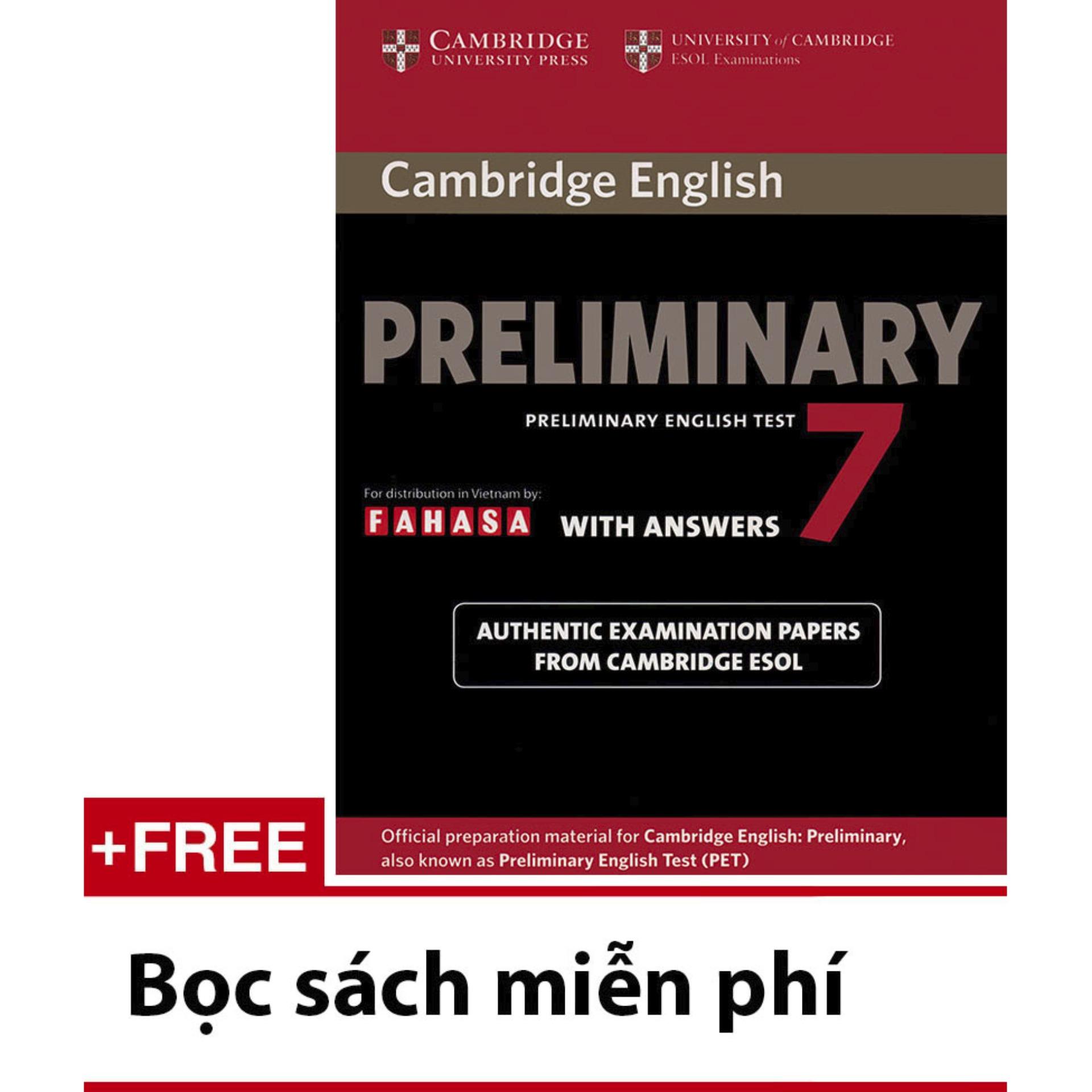 Cambridge Preliminary English Test (PET) 7 (kèm 2 CD)