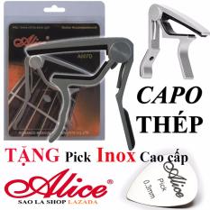 Capo Đàn Ghi-ta Alice A-007 + Tặng Pick Alice Cao Cấp