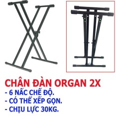 Chân Đàn Organ Đôi 2 X- Chịu lực trên 30kg (Loại1)