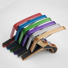 Clearance Sale Goodshopping2015 Fashion Tuner Guitar Capo Clamp Tuning for Acoustic/Electric Guitar Ukulele Random Color – intl