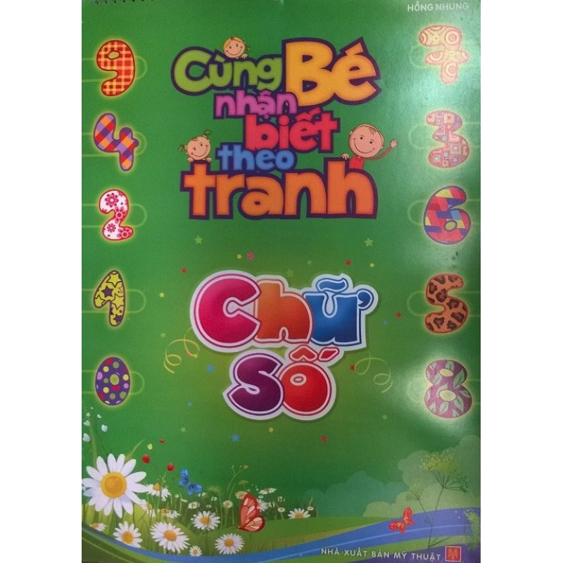 Mua Cùng bé nhận biết theo tranh - Chữ số (tranh lò xo)