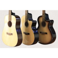 Giá bán Đàn Guitar Acoustic Ba Đờn VE-70 ( màu gỗ tự nhiên ) + Bộ phụ kiện  