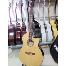 Chỗ bán Đàn guitar Acoustic DVE70JT (màu gỗ) + Bao da, phụ kiện