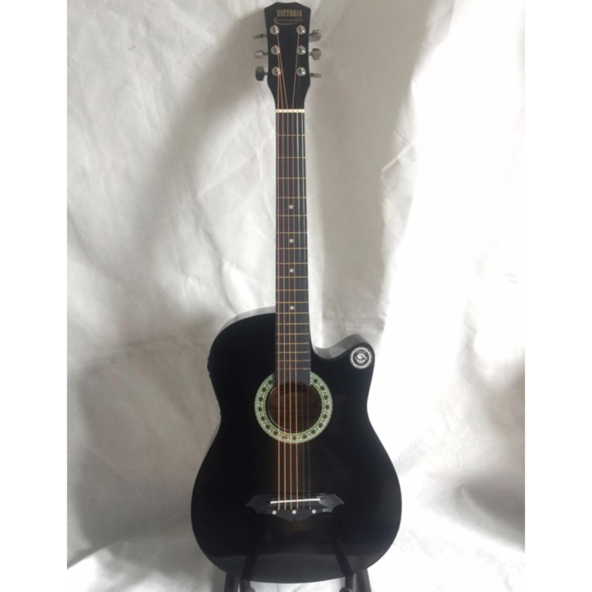 Đàn guitar acoustic JG-38EQ đen (có EQ)