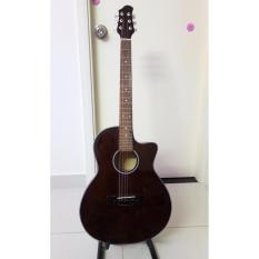 Cập Nhật Giá Đàn guitar Acoustic Việt Nam DVE70J (Nâu đen) + Tặng phụ kiện(Nâu)