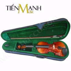Đàn Violin Omebo Size 4/4 RV-205 (Vĩ Cầm Gỗ Nguyên Tấm – Cả bộ Vi-ô-lông, Hộp, Vĩ và Rosin)