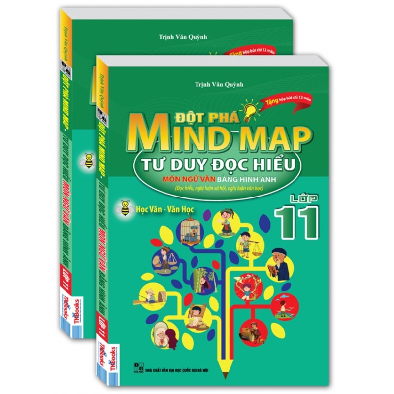 Mua Đột phá mind map-Tư duy đọc hiểu môn ngữ văn bằng hình ảnh lớp 11.