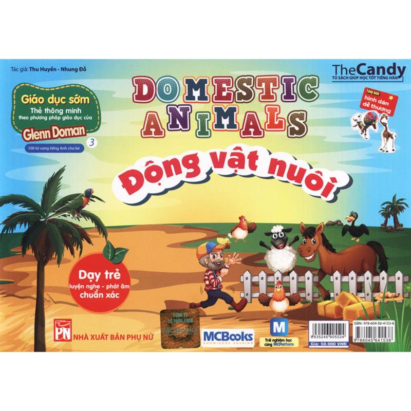 Mua Flashcard Domestic Animals - Động vật nuôi