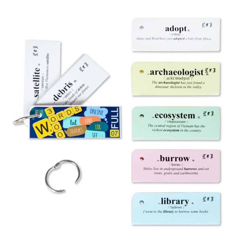 Mua Flashcard Oxford 3000 từ Tiếng Anh thông dụng nhất của Oxford(mã
07A)