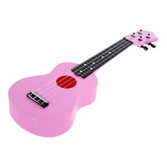 HLY 21-Inch High-Grade Teaching Guitar Ukulele Toys For Kid Childrengift (Pink) - intl