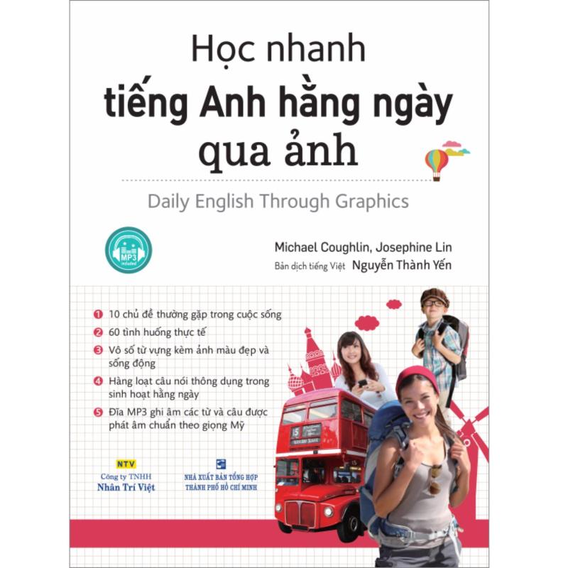 Mua Học nhanh tiếng Anh hằng ngày qua ảnh (kèm CD)