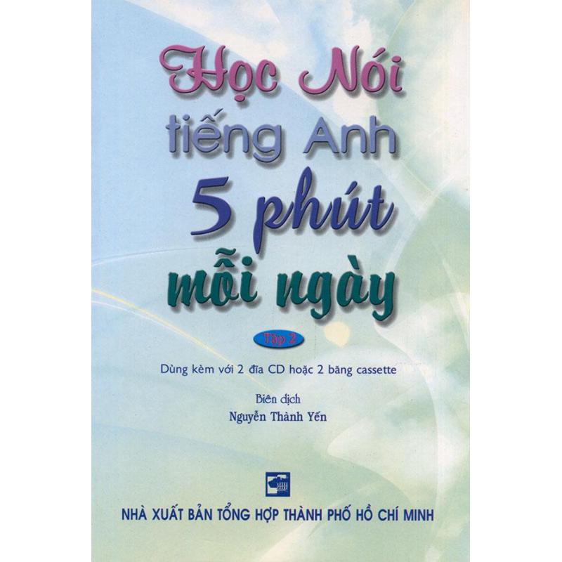 Mua Học nói tiếng Anh 5 phút mỗi ngày tập 2 (kèm CD)