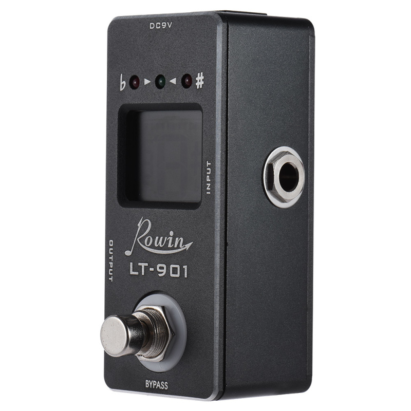 Mini Chromatic Guitar Tuner Pedal Effect True Bypass LCD Display -
intl