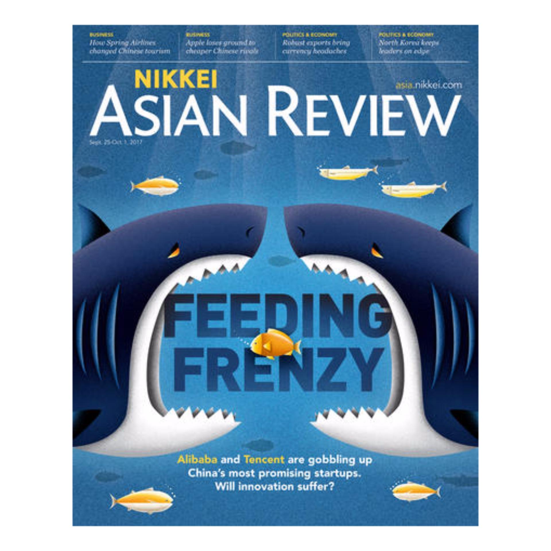 Nikkei Asian Review: Feeding frenzy
