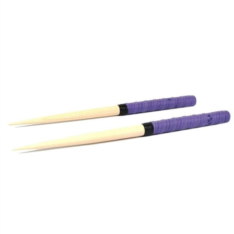 Pair of 350*20MM Maibachi of Taiko Drum Master Drumsticks (Purple) - intl