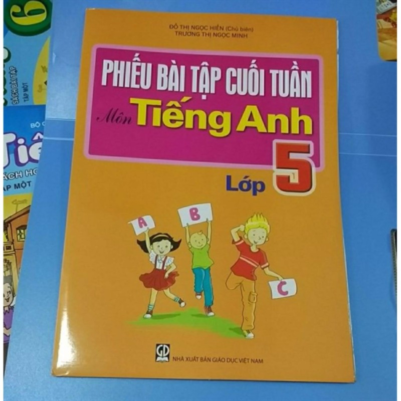 Mua Phiếu Bài Tập Cuối Tuần Tiếng Anh 5