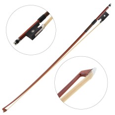 Chuyên nghiệp Brazilwood Nơ Que 1/4 Đôi Mắt Cá Gỗ Mun Mộc Tặc Vĩ Cầm Bát Giác Cung Vĩ Cầm Phụ Kiện-quốc tế