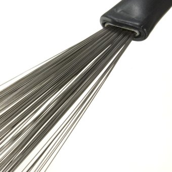 ... Retractable Stainless Steel Drum Wire Adjustable Telescopic Brushes Jazz 2 Pcs - intl ...