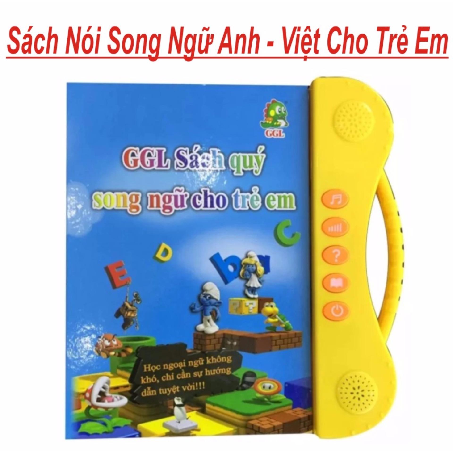 Sách Nói Điện Tử Song Ngữ Anh - Việt Giúp Trẻ Học Tốt Tiếng Anh
