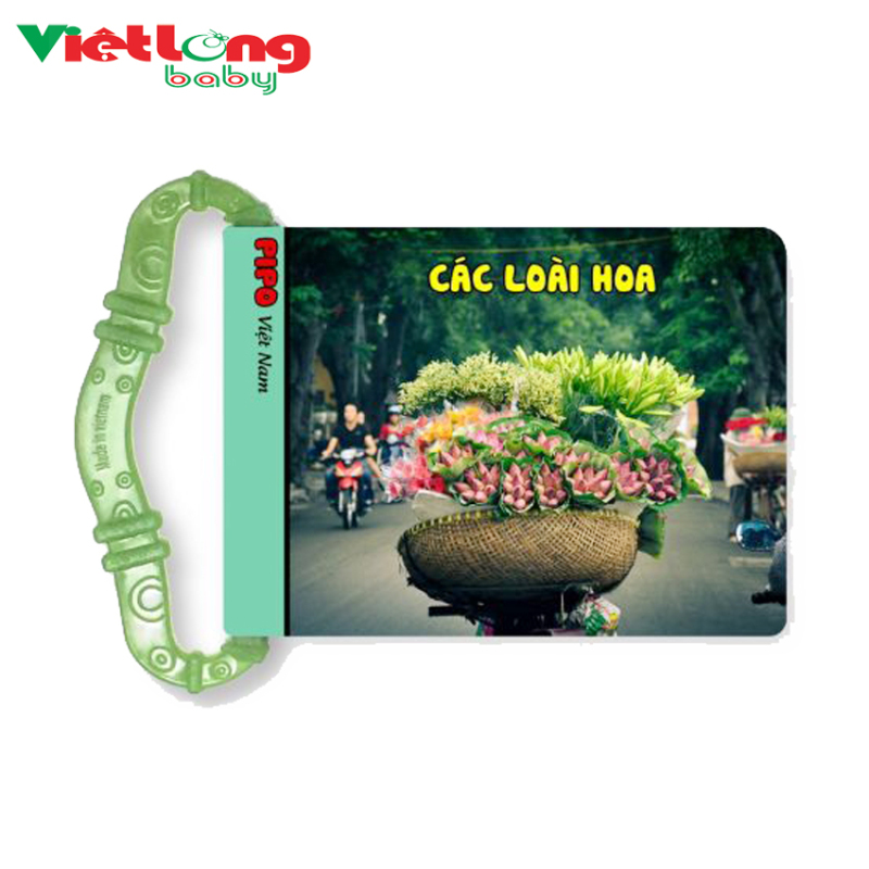 Mua Sách vải gặm nướu trẻ em Pipo Vietnam hình hoa