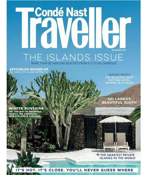 Tạp chí Condé Nast Traveller - December 2016