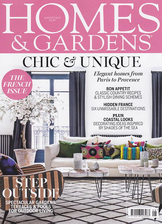 Tạp chí Homes & Gardens - August 2017