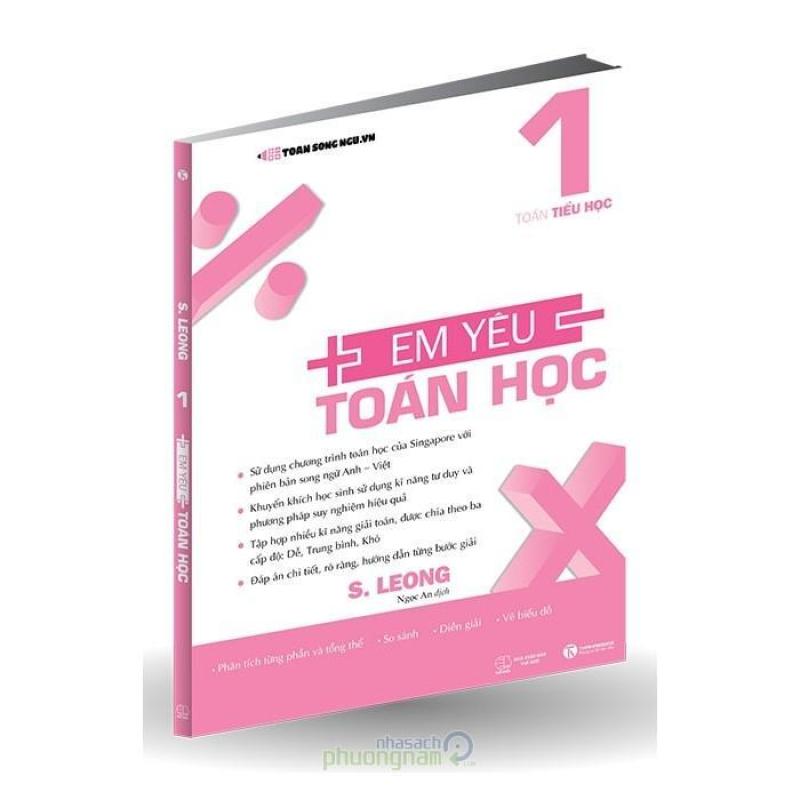 Mua Toán Tiểu Học - Em Yêu Toán Học 1 (Song ngữ Anh-Việt)