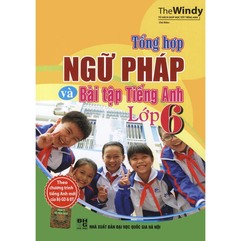 Mua Tổng hợp ngữ pháp & bài tập tiếng Anh lớp 6