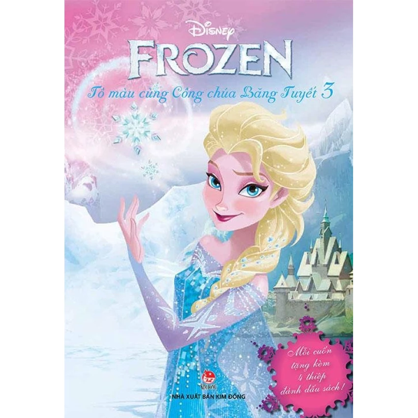 Tranh tô màu công chúa Elsa 3 (Frozen)