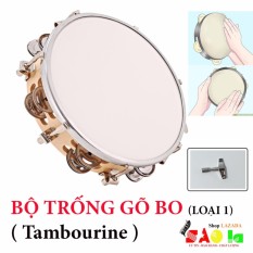Trống Lắc Tay – Lục Lạc Gõ Bo Tambourine Cao Cấp L1