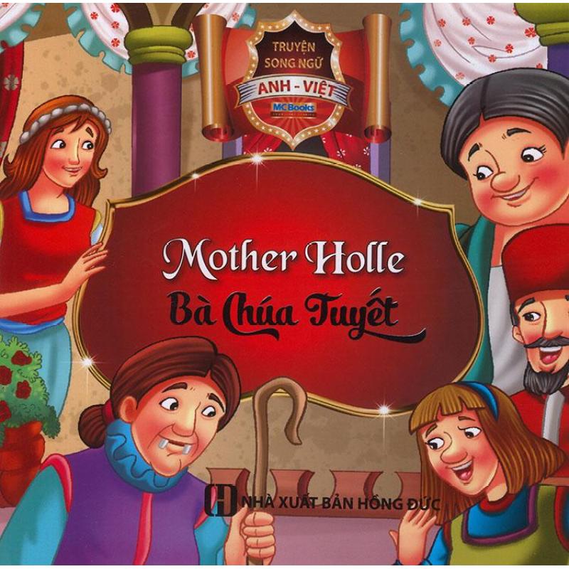 Mua Truyện song ngữ Anh Việt - Mother Holle - Bà chúa tuyết