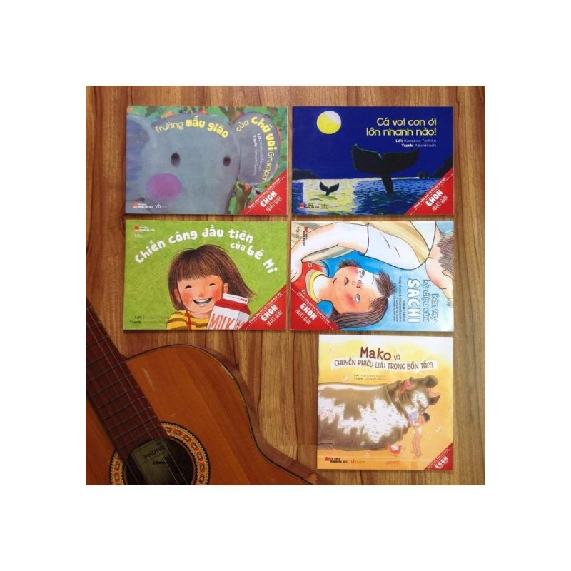 Mua Truyện Tranh Ehon Nhật Bản - Bộ 5 Cuốn (3-6 Tuổi)
