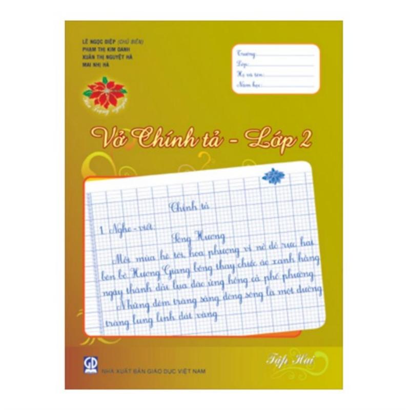 Mua Vở Chính Tả Lớp 2/2