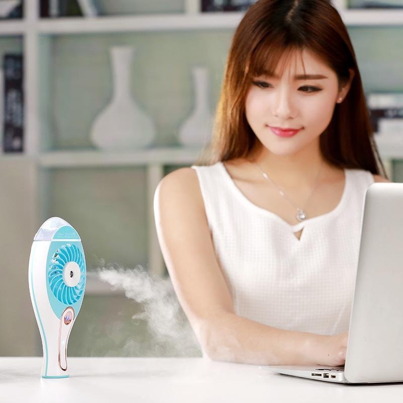 Bảng giá 1* Mini Fan USB Cooling Fan Hand Held Spray Humidifier
Humidification Pocket fan - intl Phong Vũ