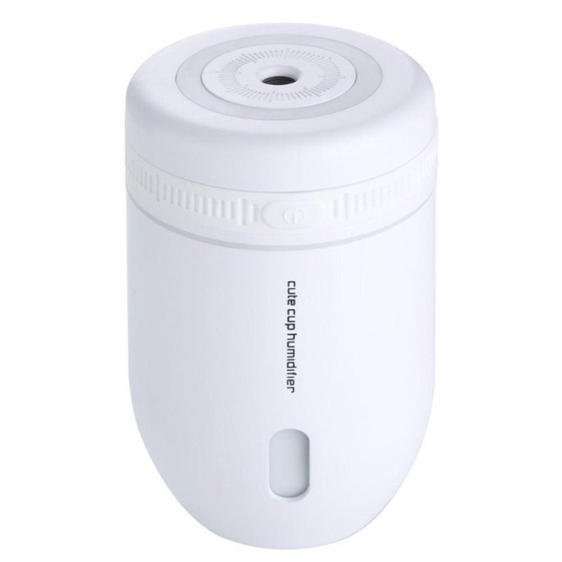 Bảng giá 220mL Car Home USB Ultrasonic Mute Humidifier Colorful Night Light Lamp(White) - intl
