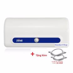Bình nước nóng gián tiếp Ferroli QQ Evo AE 30L+Tặng 02 dây cấp lắp bình Chất Lượng Cao