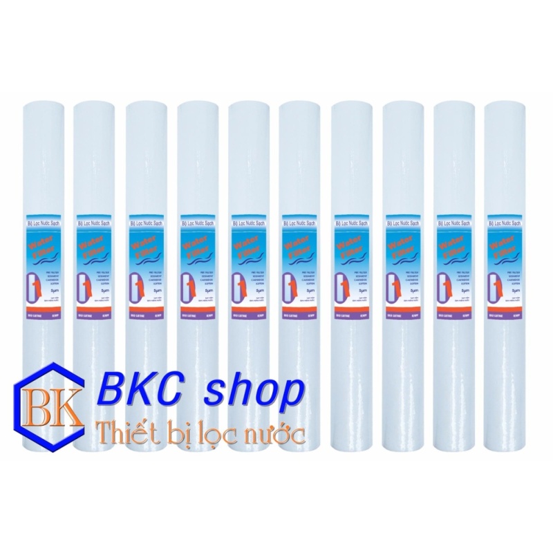 Bộ 10 lõi lọc nước số 1 PP 20 inch