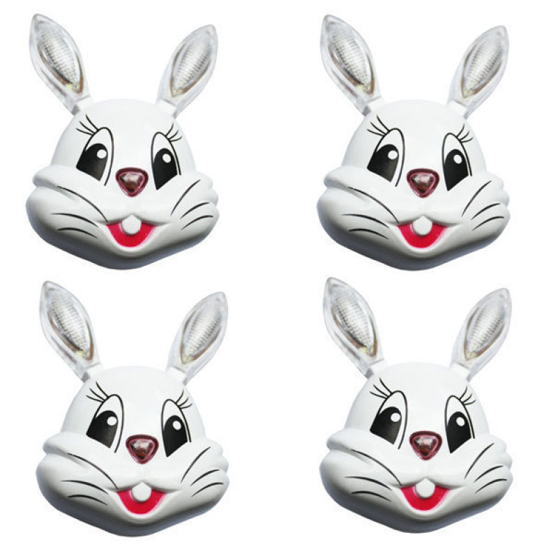 Bảng giá Mua Bộ 4 bóng đèn ngủ cảm biến ánh sáng mặt thỏ VAKS VS-RABBIT