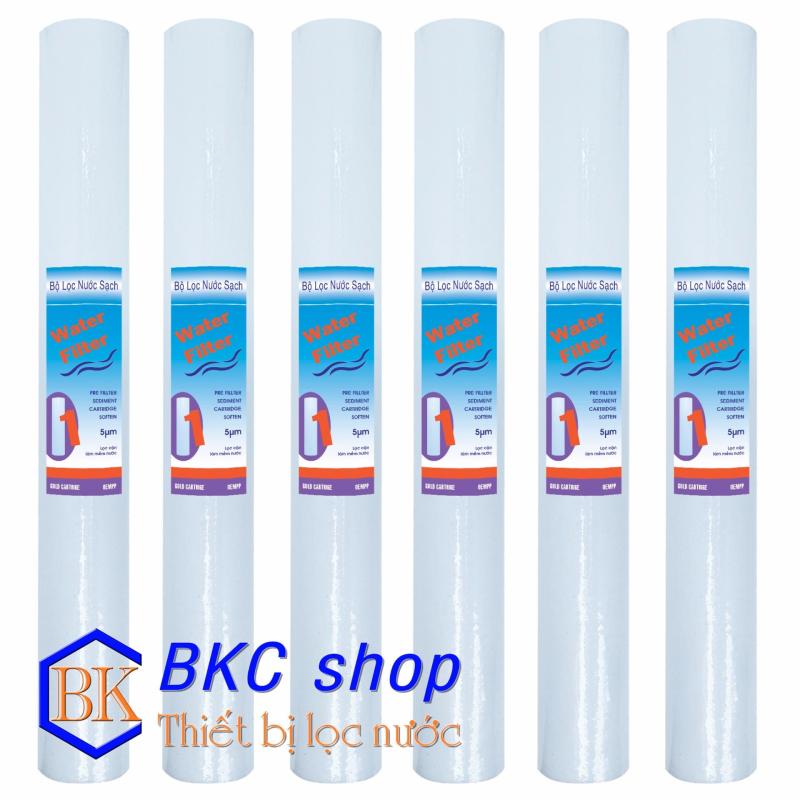 Bộ 6 lõi lọc nước số 1 PP 20 inch