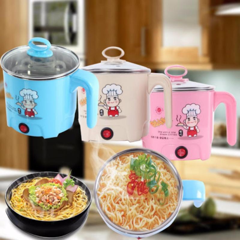 Ca điện mini đa năng nấu mì siêu tốc loại 1.5lit