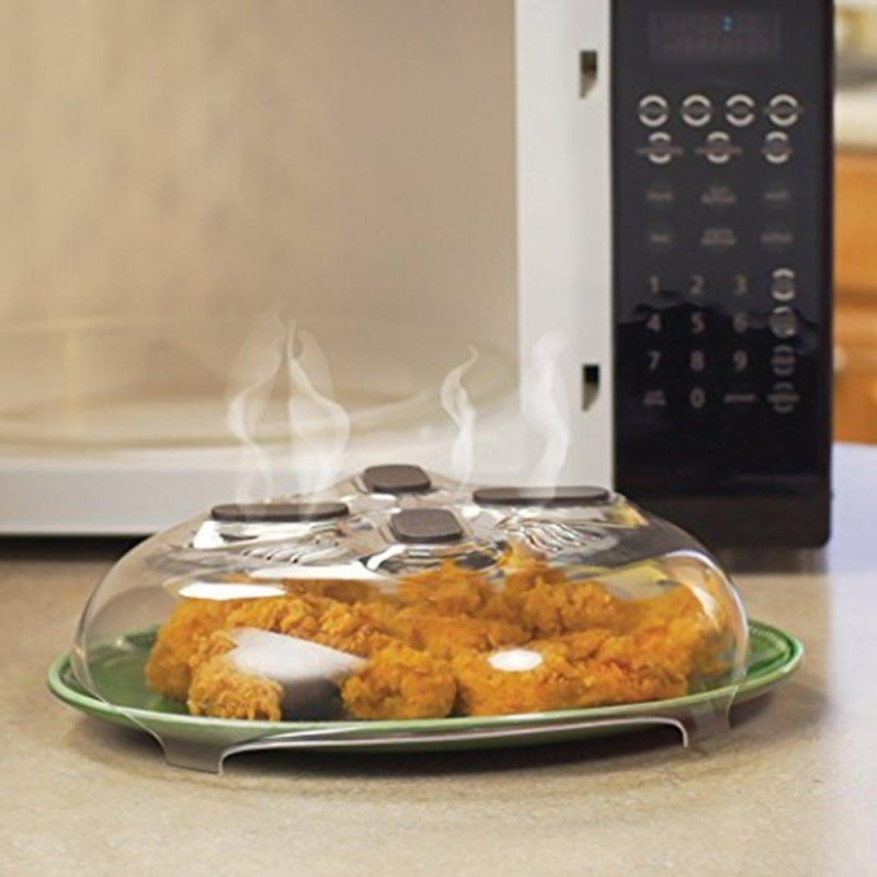 CHEER Magnet Splatter Guard Microwave Hover Anti-Sputtering Cover With Steam Vent - intl