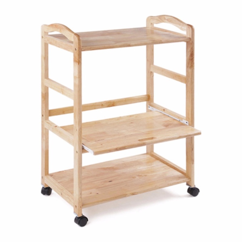 Kệ vi sóng 3 tầng cao 78cm (Tự nhiên)