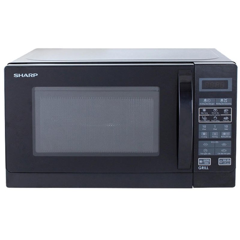 Lò vi sóng có nướng điện tử Sharp R-G273VN-B 20L (Đen)