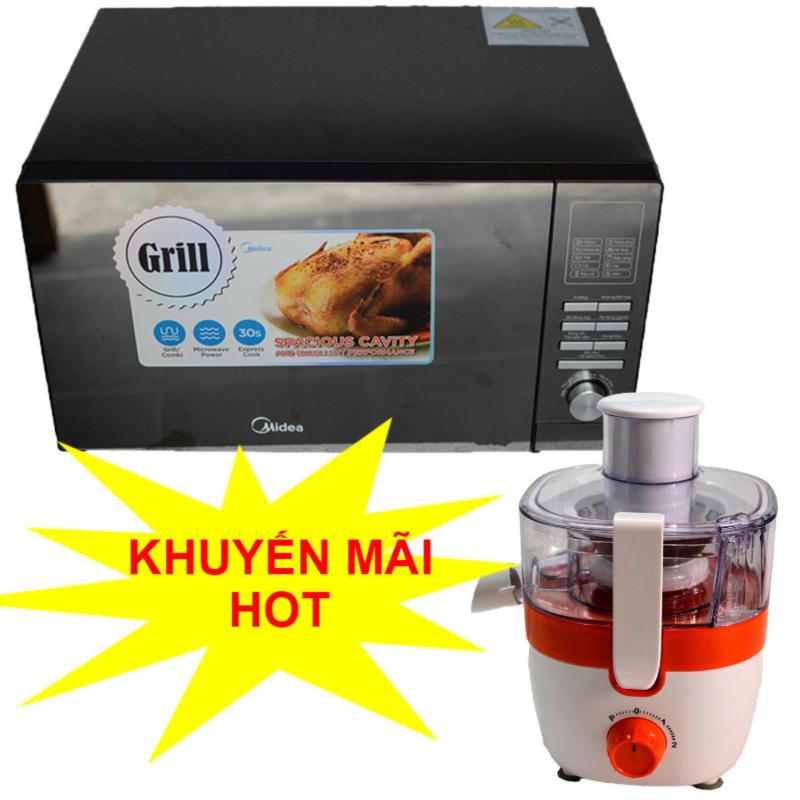 Lò vi sóng có nướng Midea MMO-25A33 25L + Tặng máy ép trái cây Midea trị giá 999,000vnd