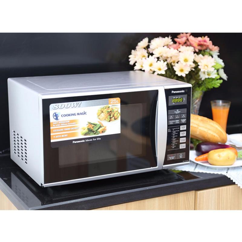 Lò vi sóng điện tử Panasonic NN-ST342MYUE (25 lit, 800W, 9 chế độ nấu tự động)