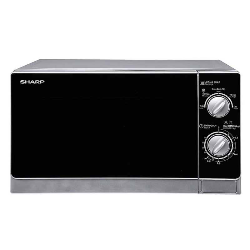 Lò Vi Sóng Sharp R-203VN-M 20L (Bạc)