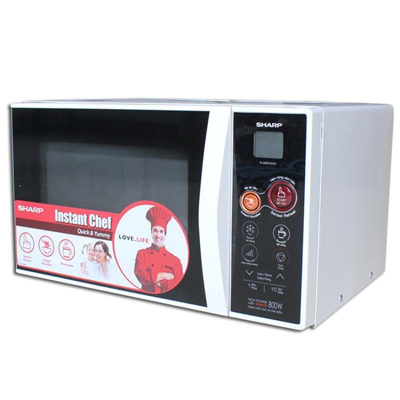 Lò vi sóng Sharp R-289VN(W) 22L (Trắng)